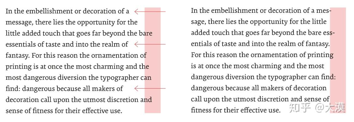 断行排版:连字符hyphens的使用