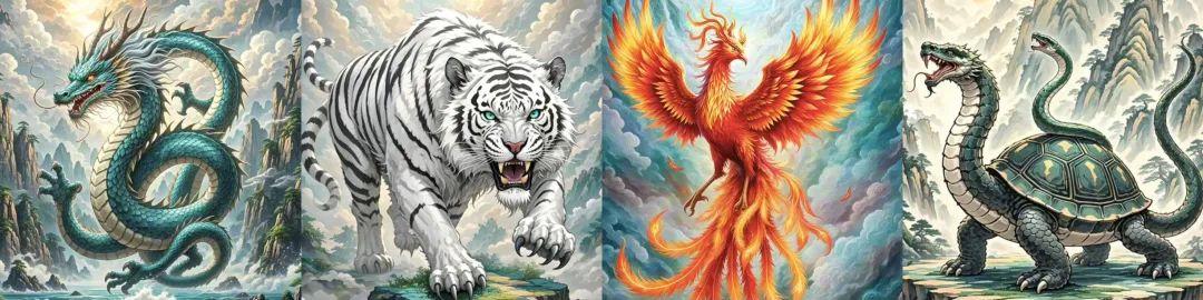 十只上古神兽:白泽、应龙、青龙、白虎、朱雀、玄武、穷奇、梼杌、混沌、饕餮,各自都有什么寓意? - 知乎