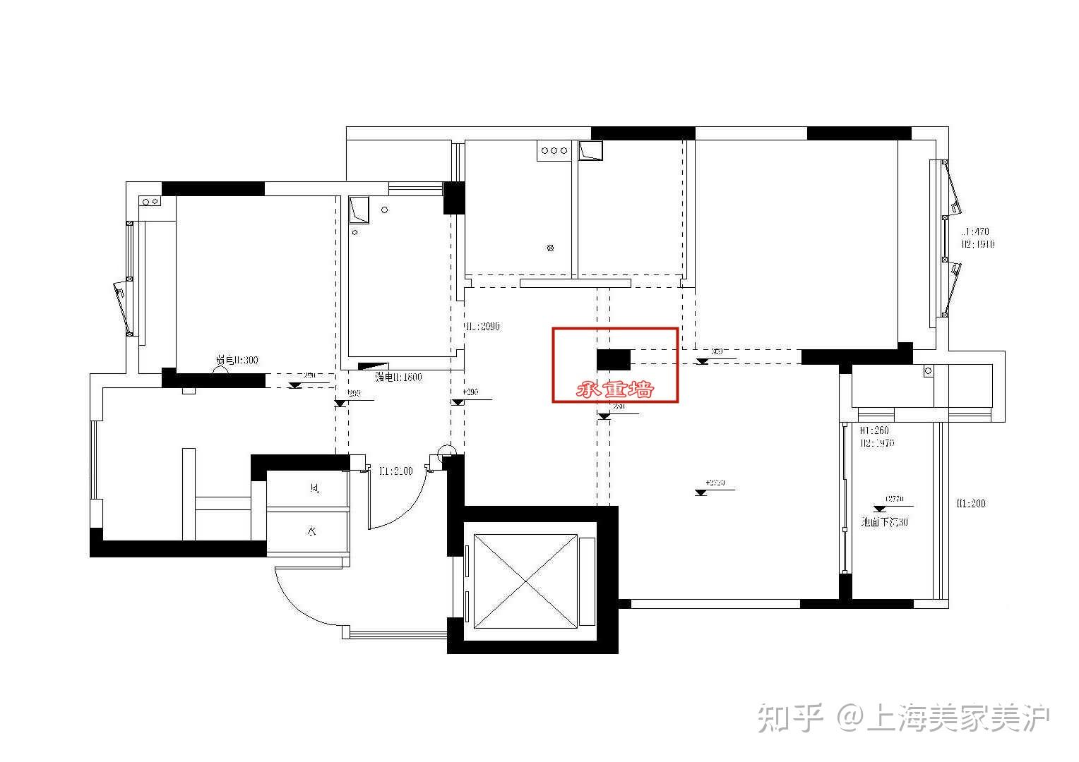 承重墙太多怎么办你还可以这样设计