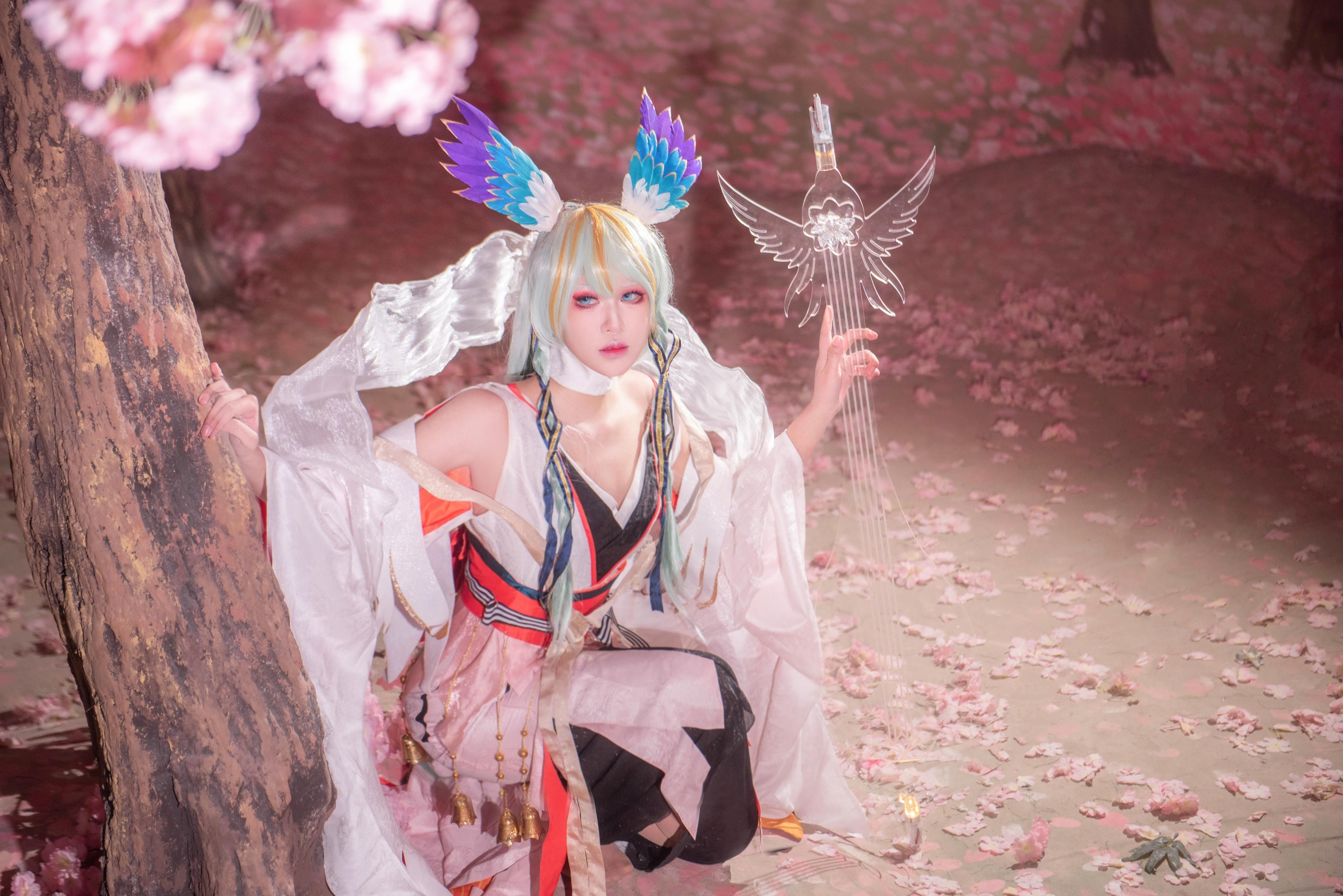 阴阳师紧那罗cosplay