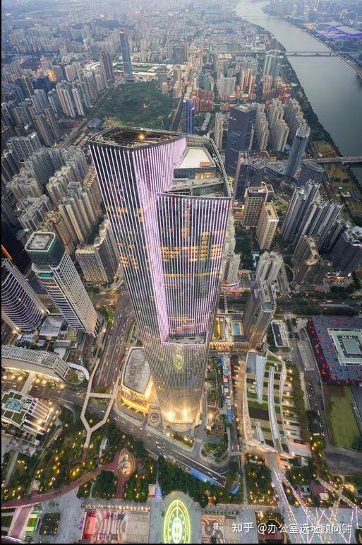 广州金融中心大厦多高图片
