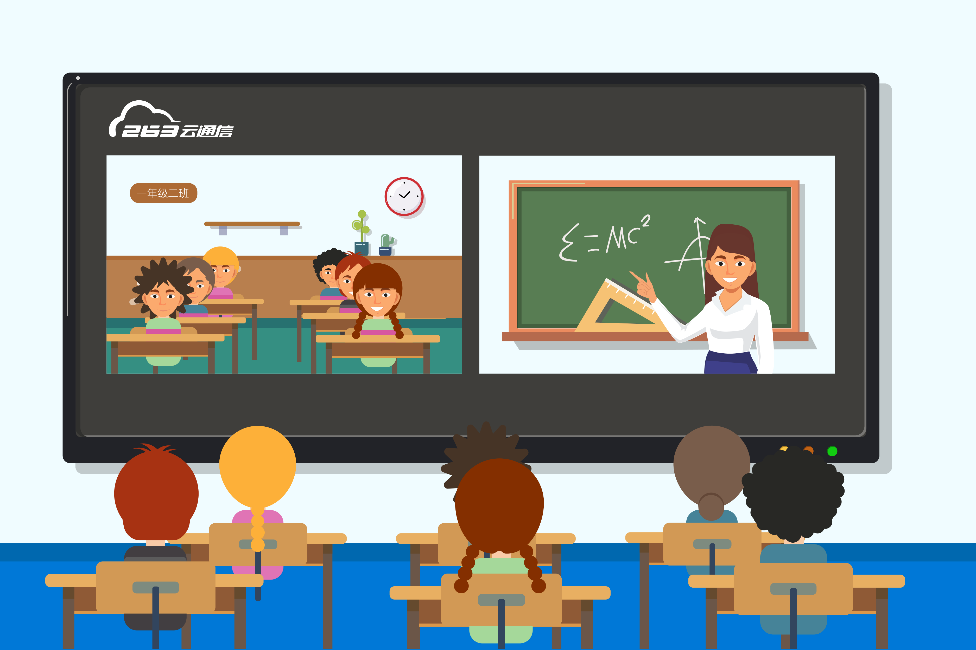 未来双师课堂将会是什么样263教育告诉你答案