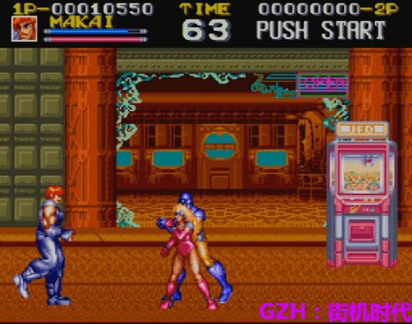 街机游戏电精鲜为人知的隐藏必杀就算有指令也很难放出来