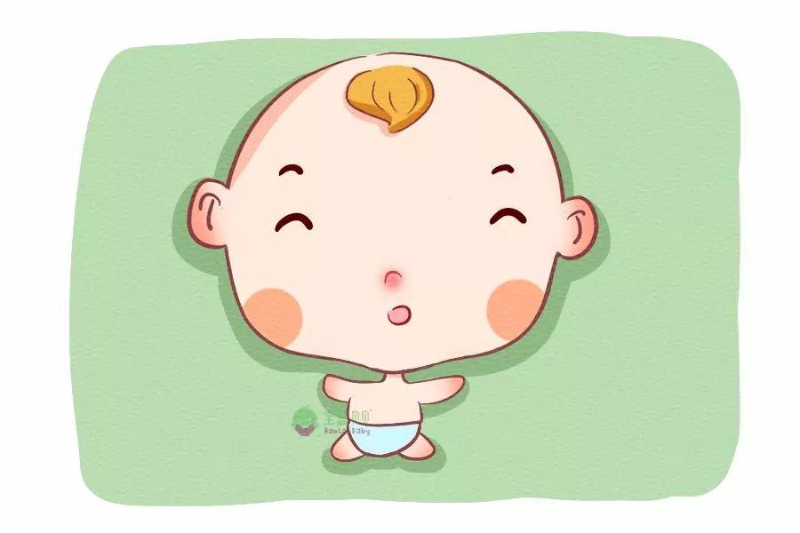 宝宝鼻子会显得格外塌,甚至有些鼻孔还会朝天