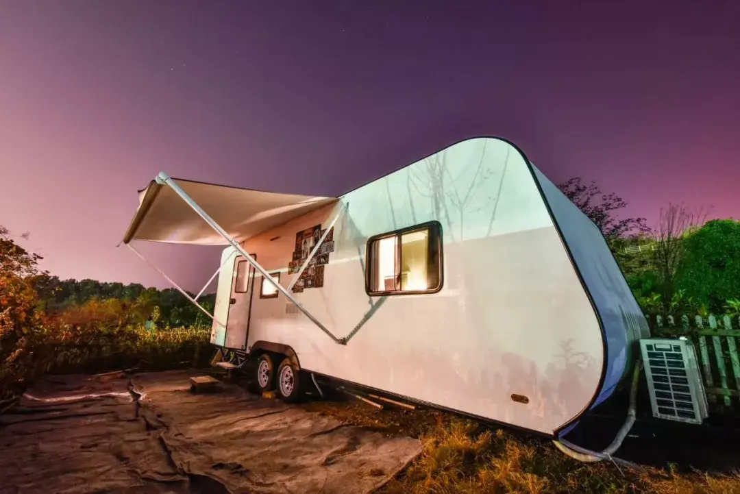 野奢帐篷房车观星这些野趣民宿不输莫干山
