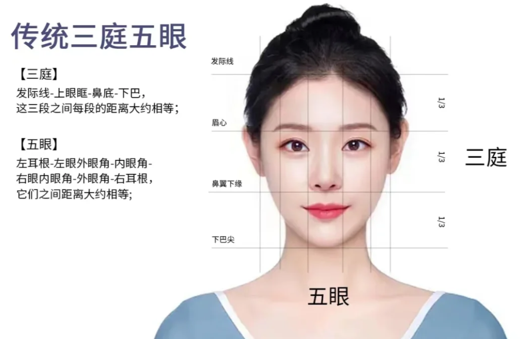 人像绘画比例:中国三庭五眼、现代西方艺术教育:伯里曼、雷恩、黑尔、汉普顿、维普 | 东西方人脸比例对比。 - 知乎