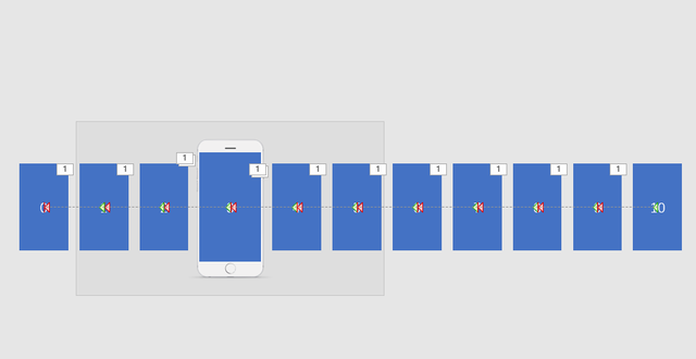 如此方便逐张放大显示的图片轮播ppt