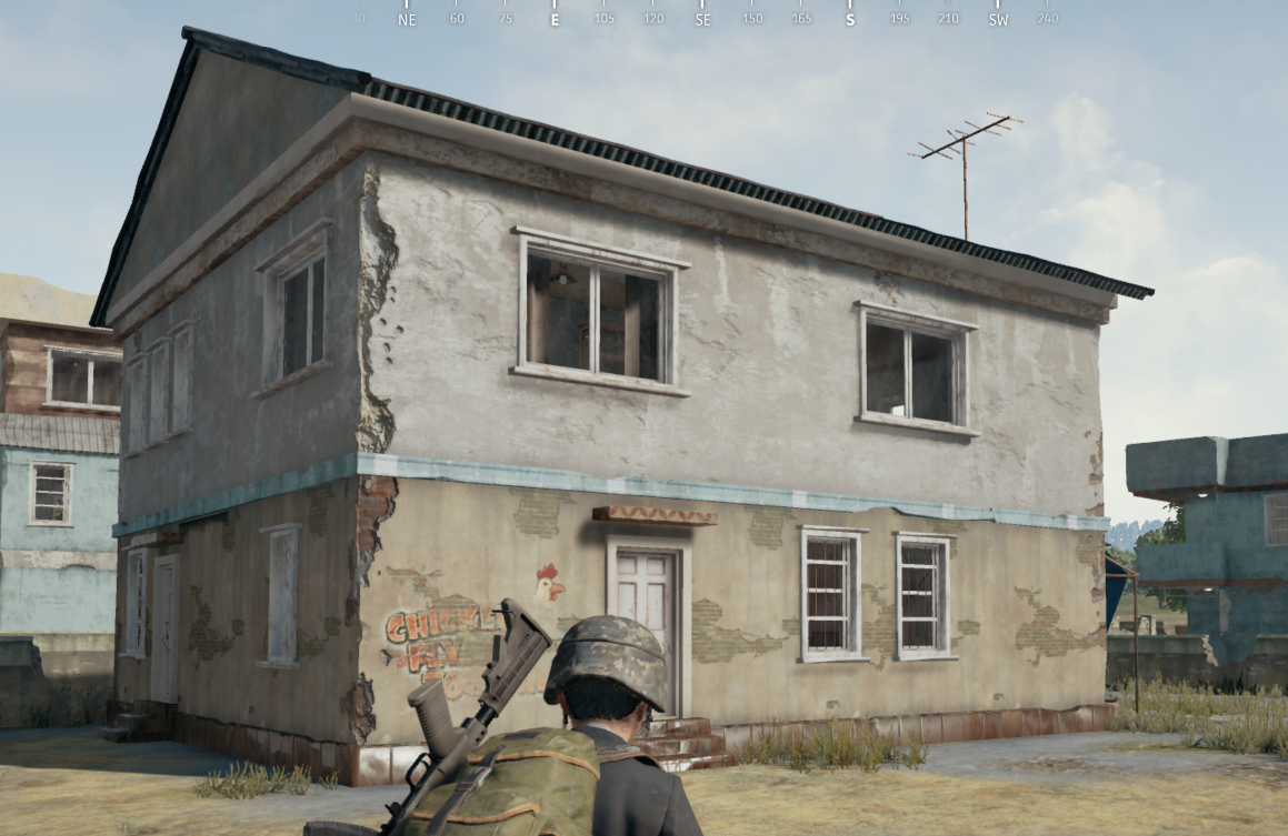 pubg建筑类型整理