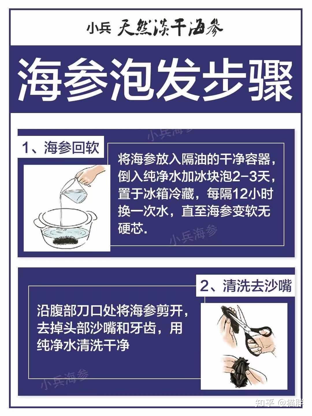 在家里怎么泡发干海参