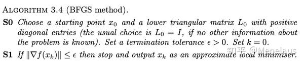 BFGS的Cholesky推导 - 知乎