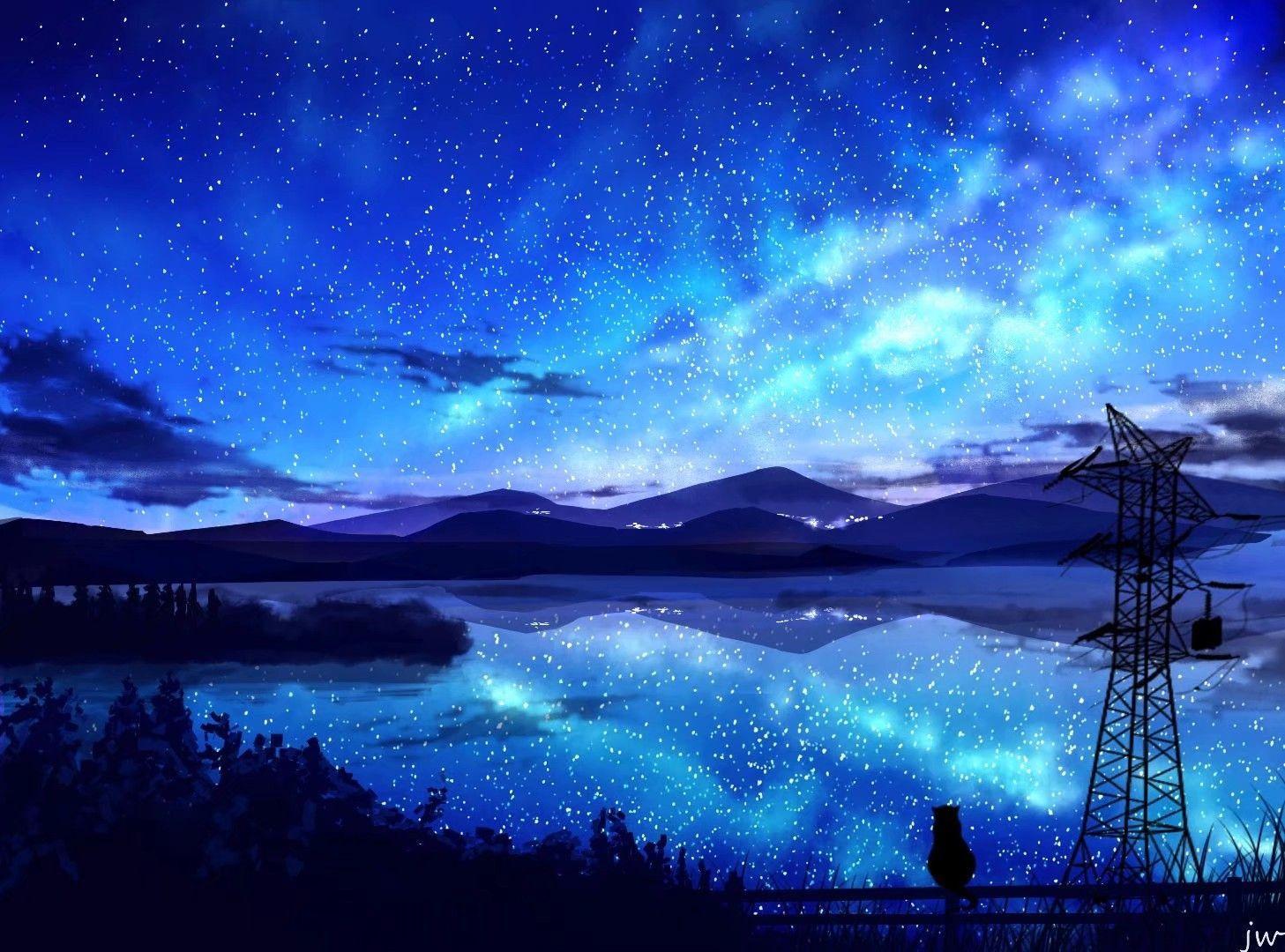 可以给我分享一些天空星辰之类的壁纸吗