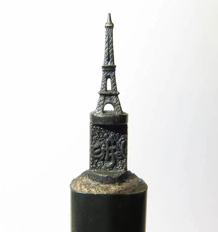 把铅笔芯雕刻成项链,来自台湾的艺术家,向世界展示中国微雕艺术