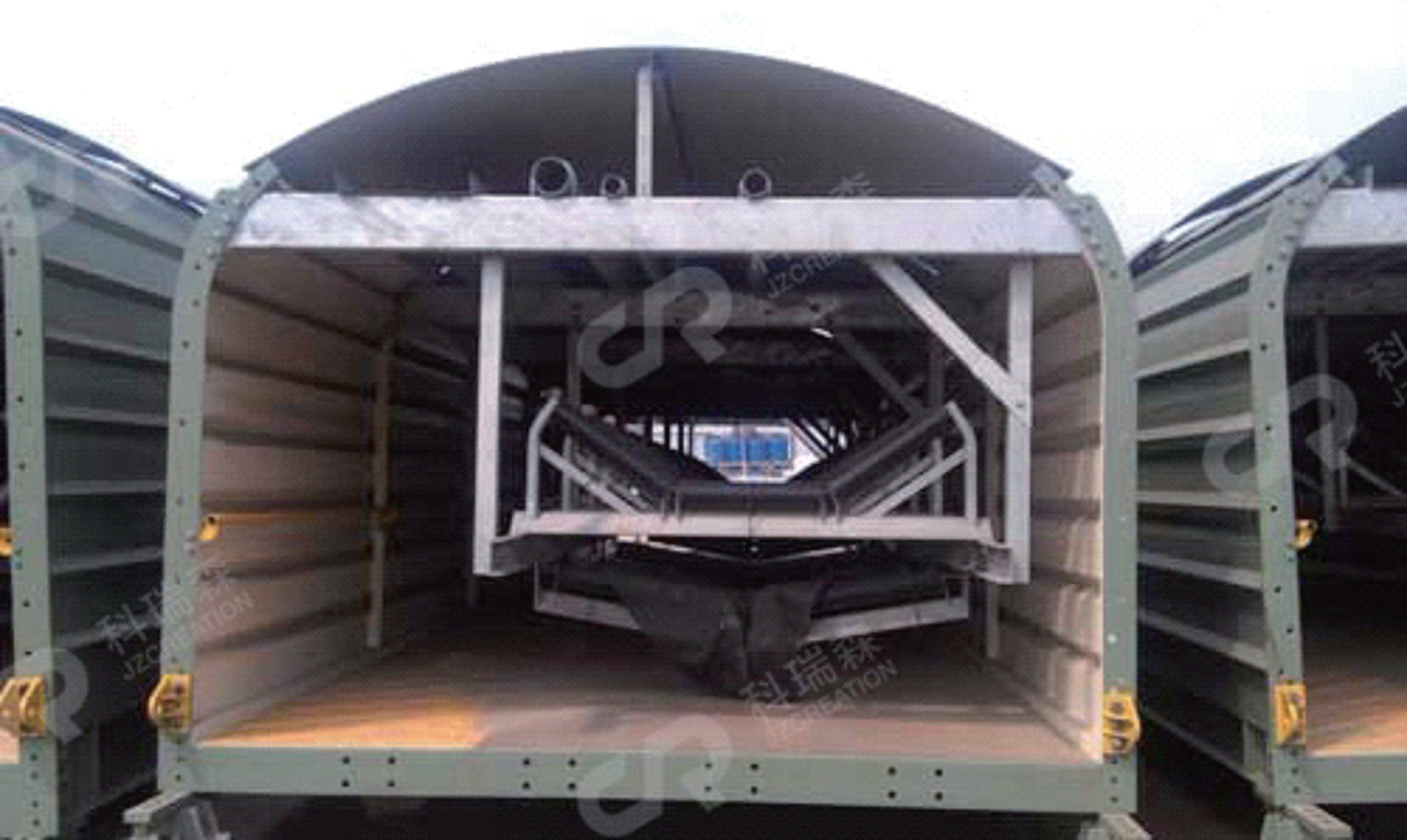 新型模块化廊道带式输送机