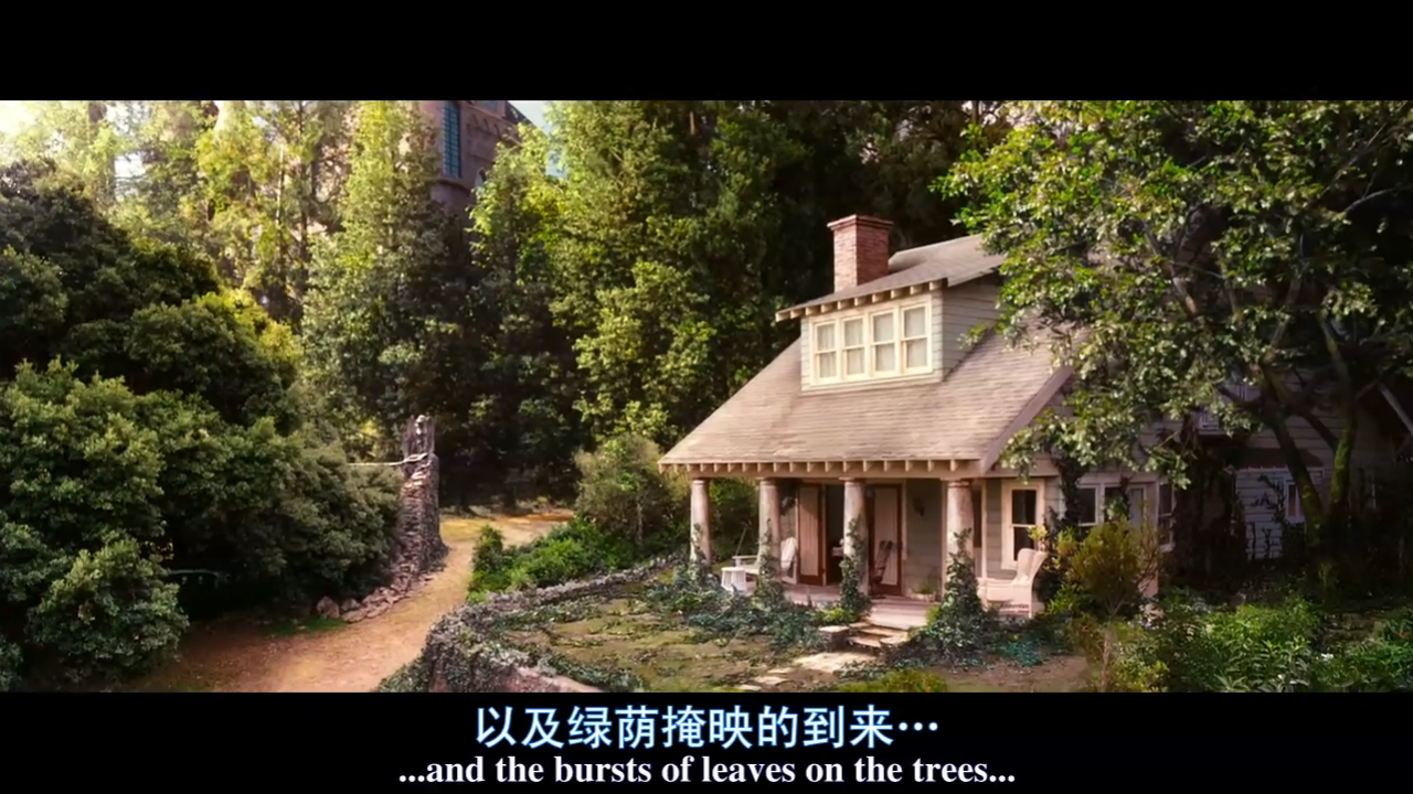 一颗熟苹果从树上落下来,又被人扔回去,用英语