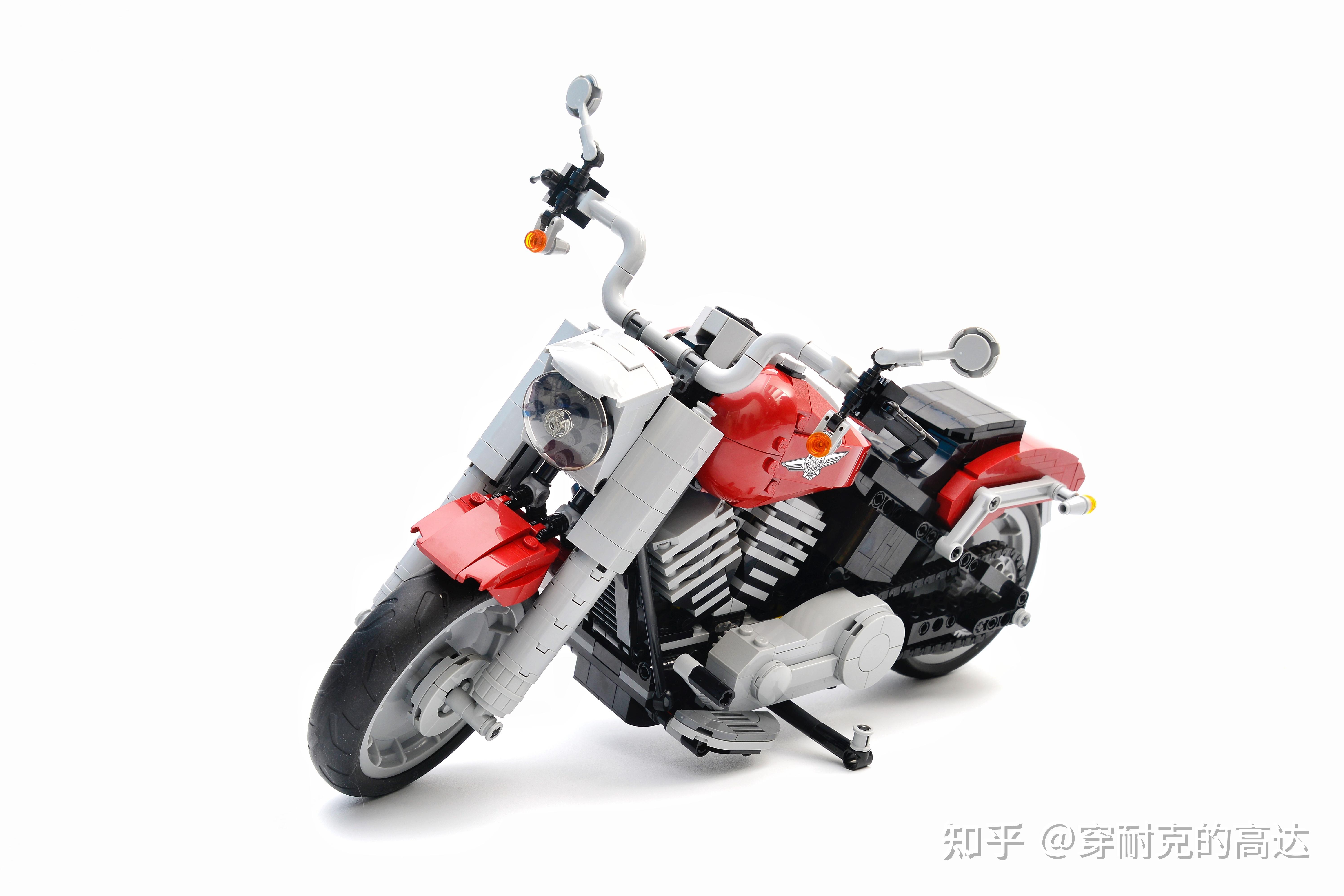 乐高10269哈雷肥仔:喜忧参半的官方设计