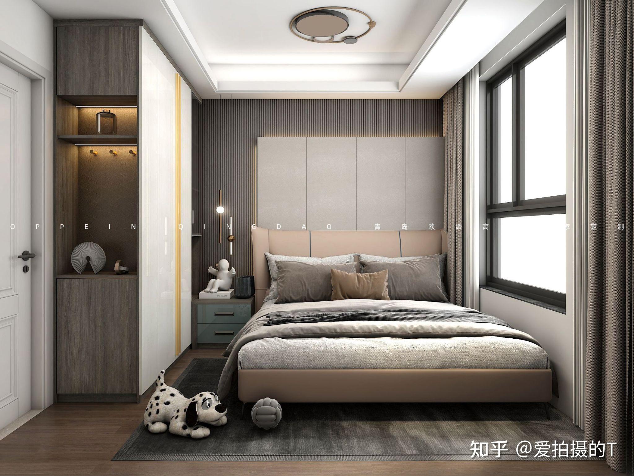 分享几套青岛轻奢风格全屋定制效果图