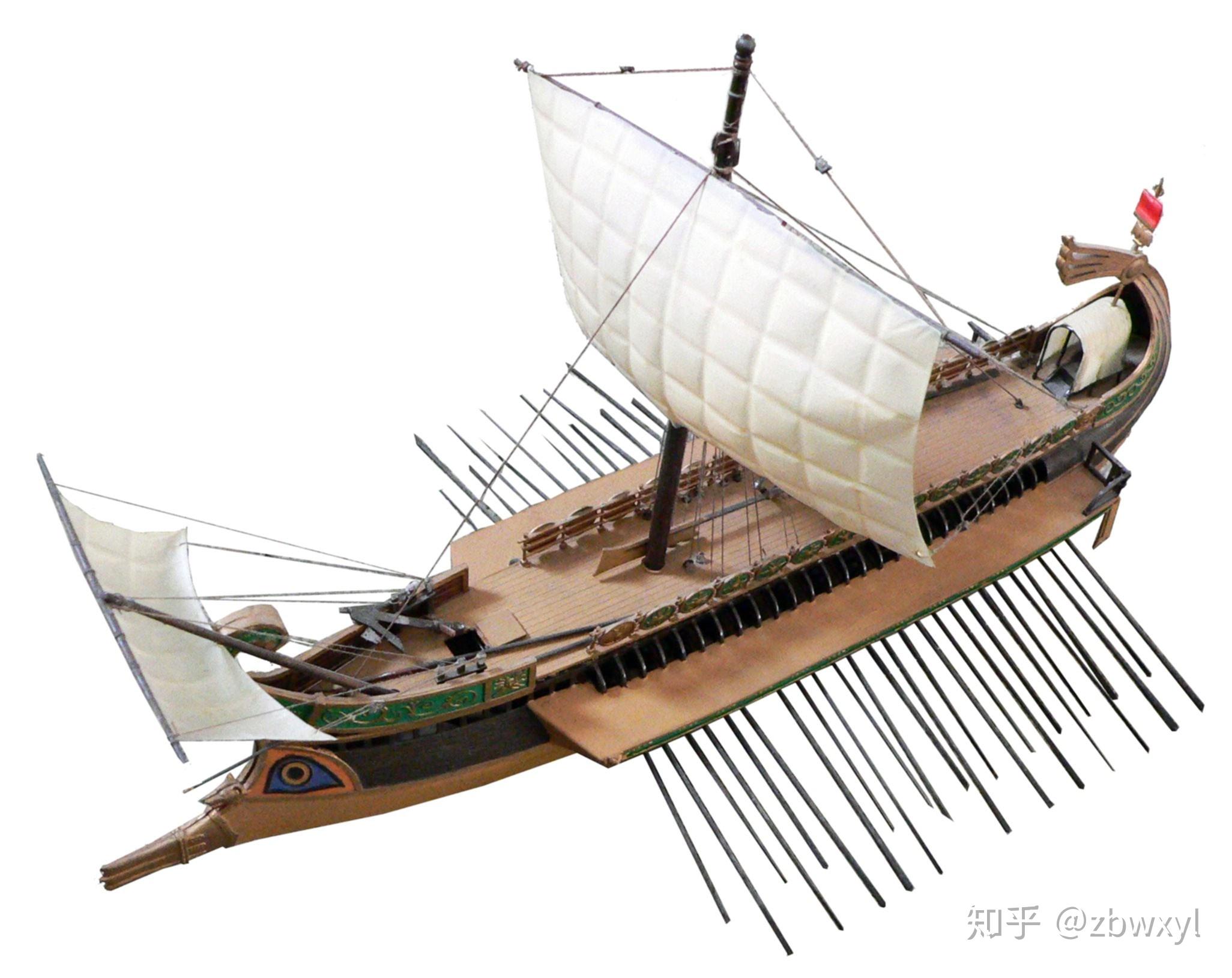 the warships that ruled the ancient seas古希腊士兵们的战船长什么