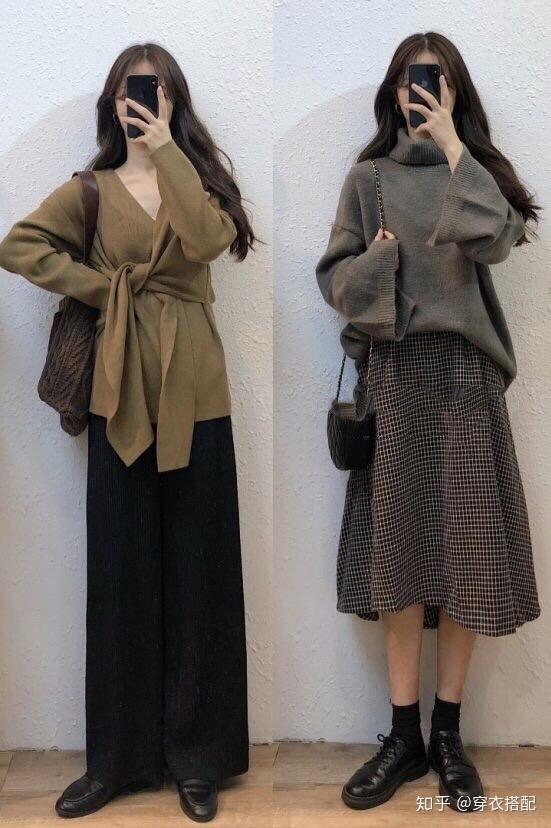穿衣搭配女—秋冬小个子女生轻熟感穿搭 - 知乎