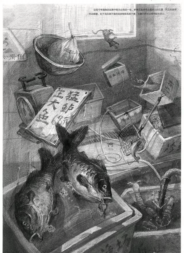 清华大学美术学院设计素描高分卷评析