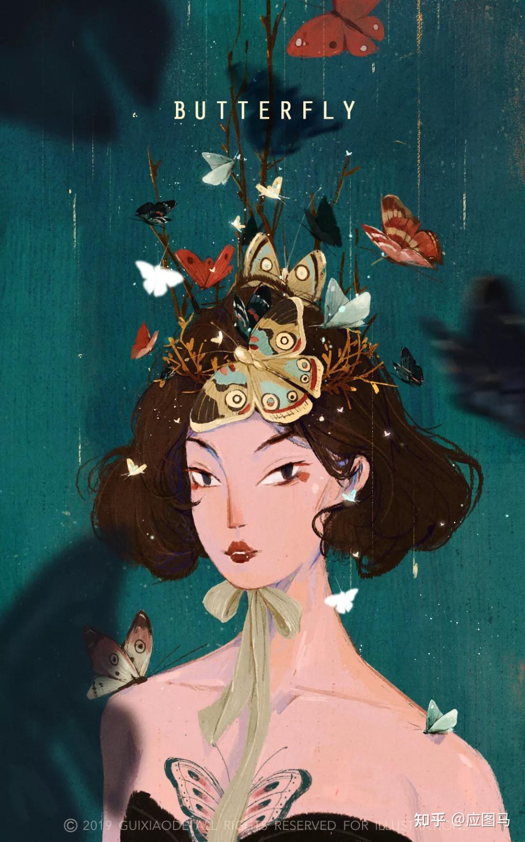 插画师全能插画师鬼晓得