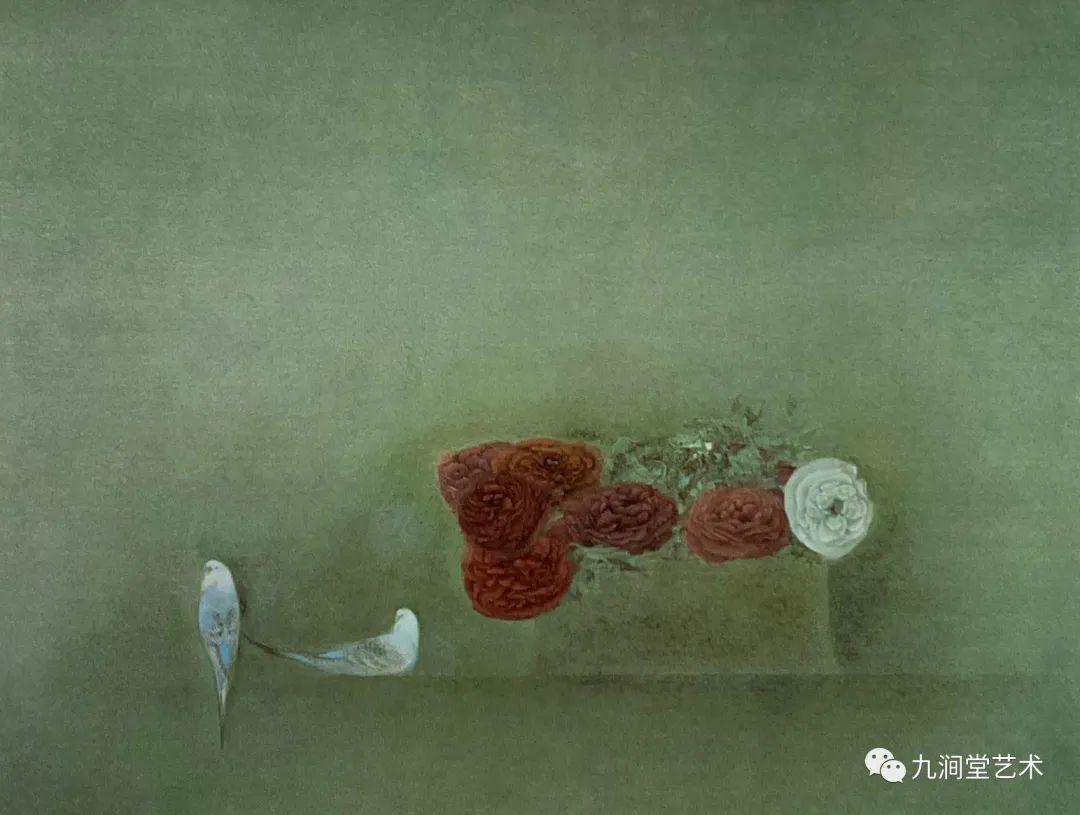 岩彩画| 高山辰雄（三） - 知乎