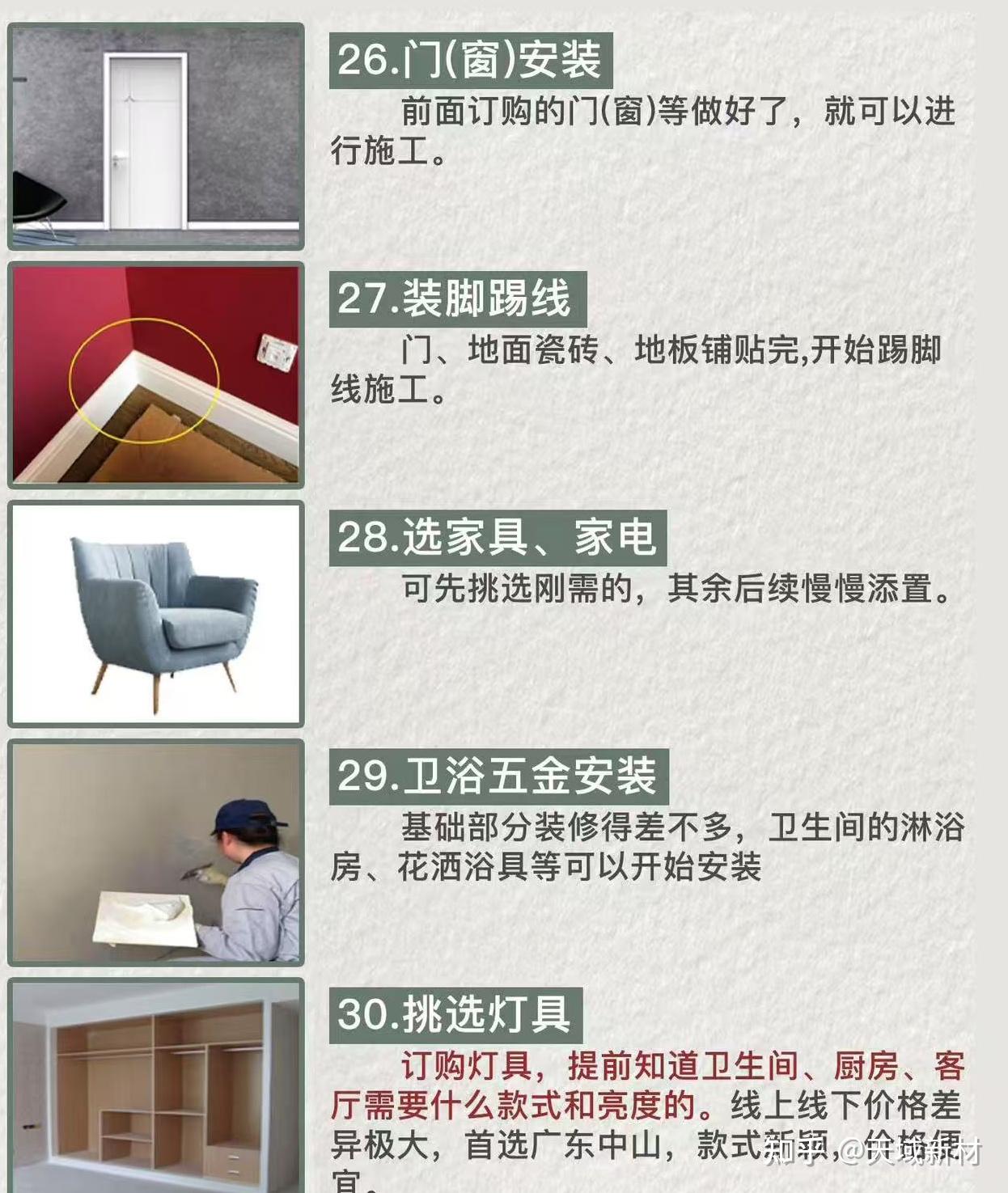 毛坯房装修全流程避坑指南!36步从水泥地到温馨家,手把手教你装新家 - 知乎