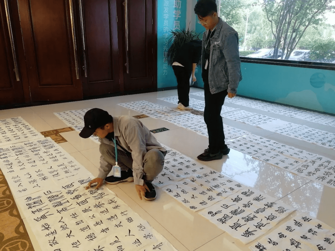 济南小泽画室2021届书法班第一次模拟考试