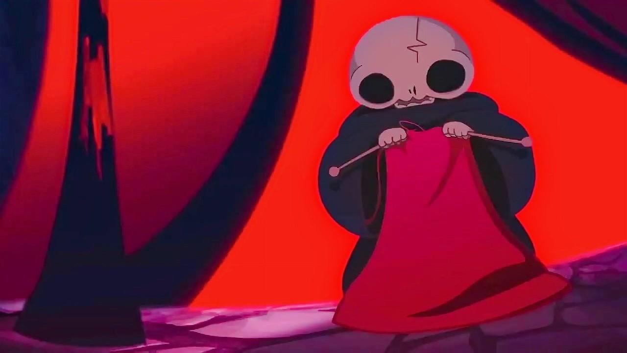 死神准备收割小女孩的灵魂却被女孩弄坏了镰刀这可怎么办呢