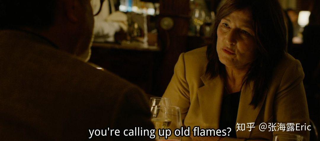 电影中有个线索是 follow the flame,flame 最常见的的意思是「火焰」