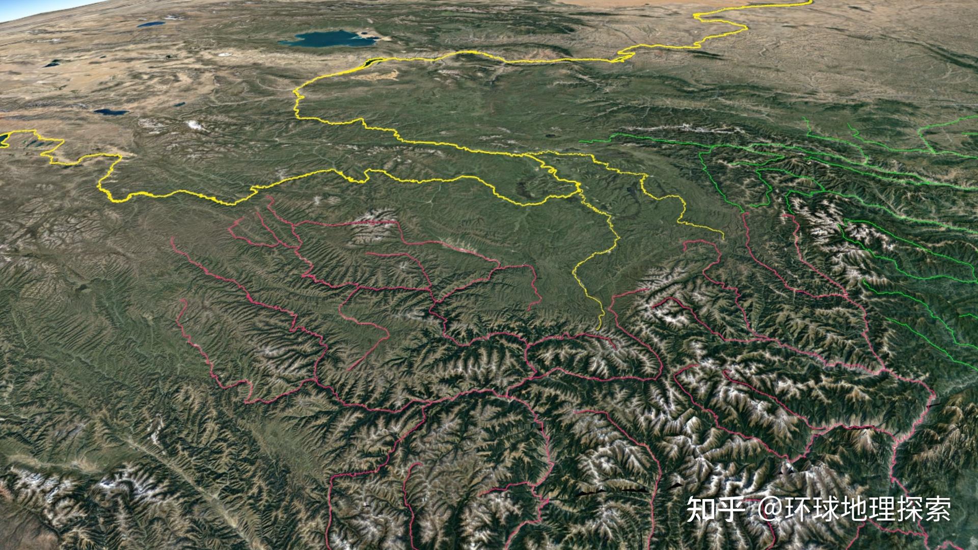 在西倾山的北侧其实也是一片高地.