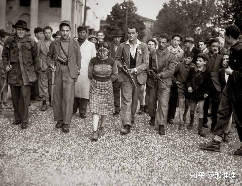 战争研究·法国解放如狂欢,通敌女性受私刑