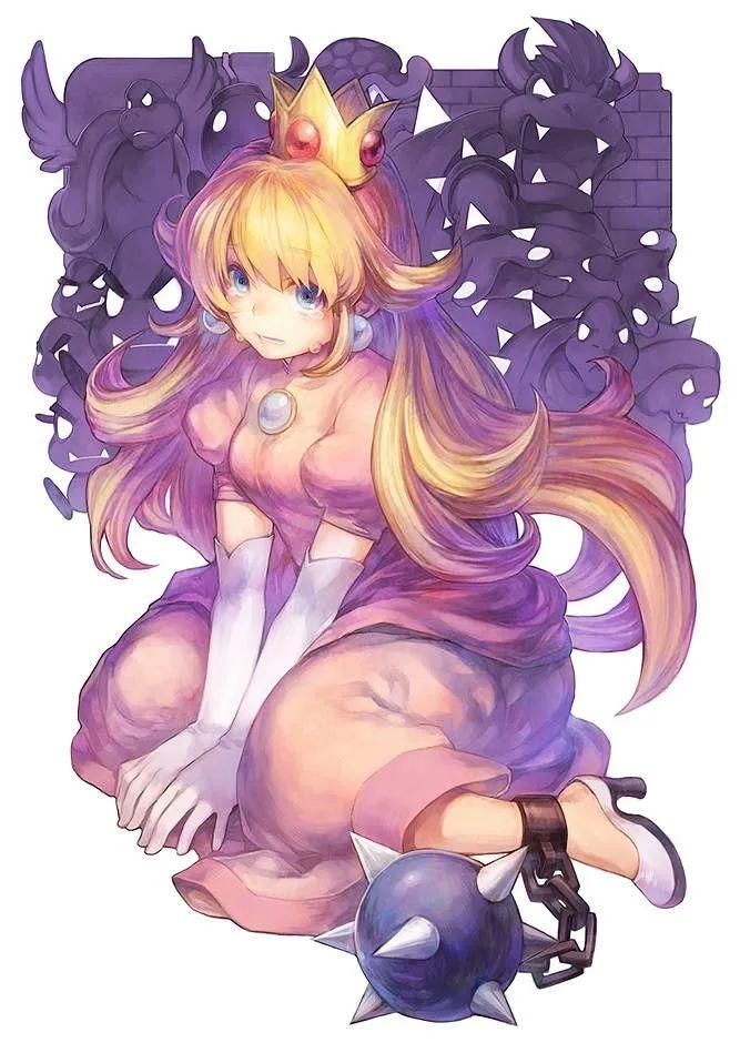 开始,玩家们就开始了追寻女神的旅途,为了救出碧琪公主(桃花公主)