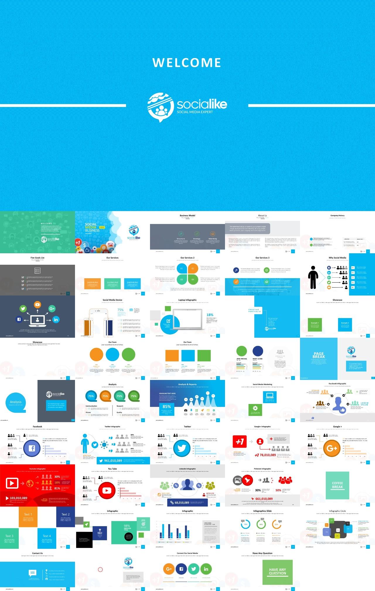 素材要找免费高颜值国外ppt模板用这13个网站就对了