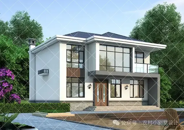 20万建现代风二层农村别墅,精选50款二层现代风农村自建房别墅 - 知乎