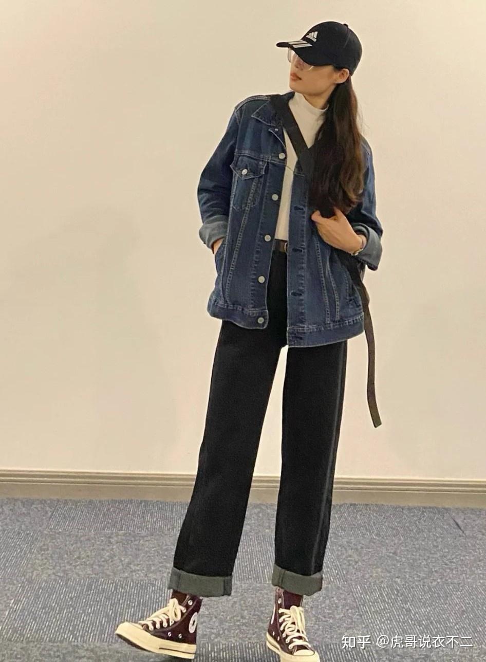 牛仔外套一定不能少,"凹造型"必备,打造满分穿搭