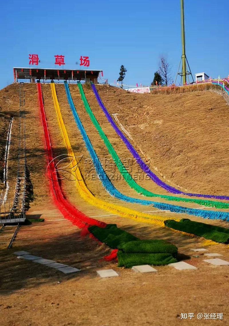 是新研制的滑道项目,此款滑草车适合有坡度的场地,特别是滑雪场,滑草