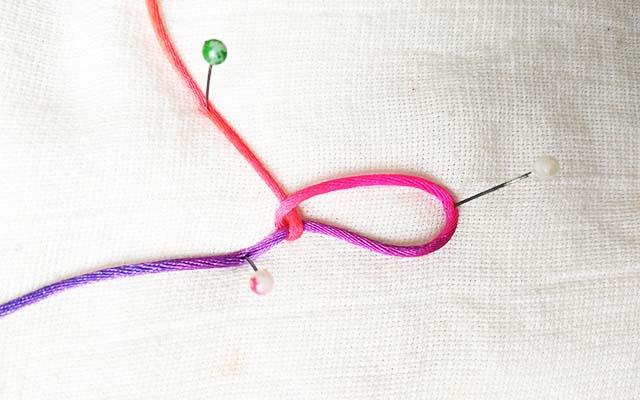 学做麦穗,一根绳子就搞定,麦穗结红绳编织教程