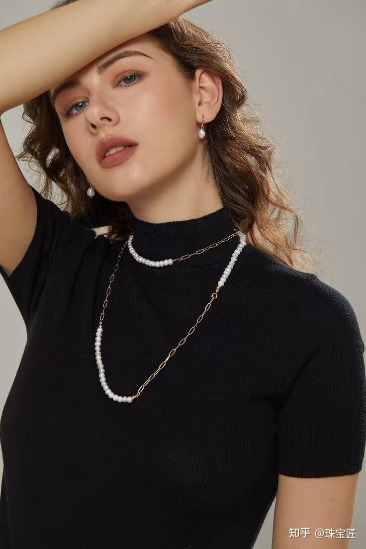 珍珠项链戴起来老气?no,no,no!那是因为你踩了这7大雷区! - 知乎