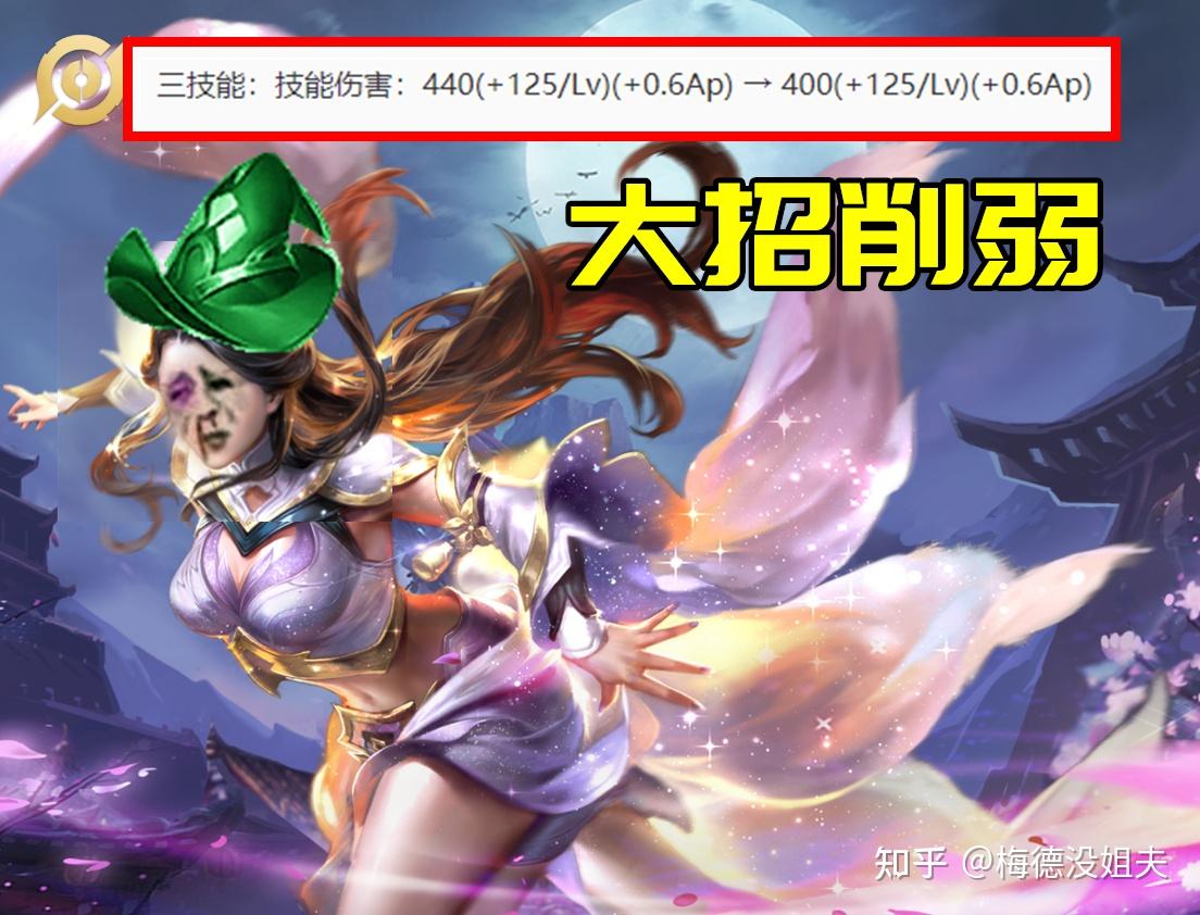 露娜:大招伤害下调