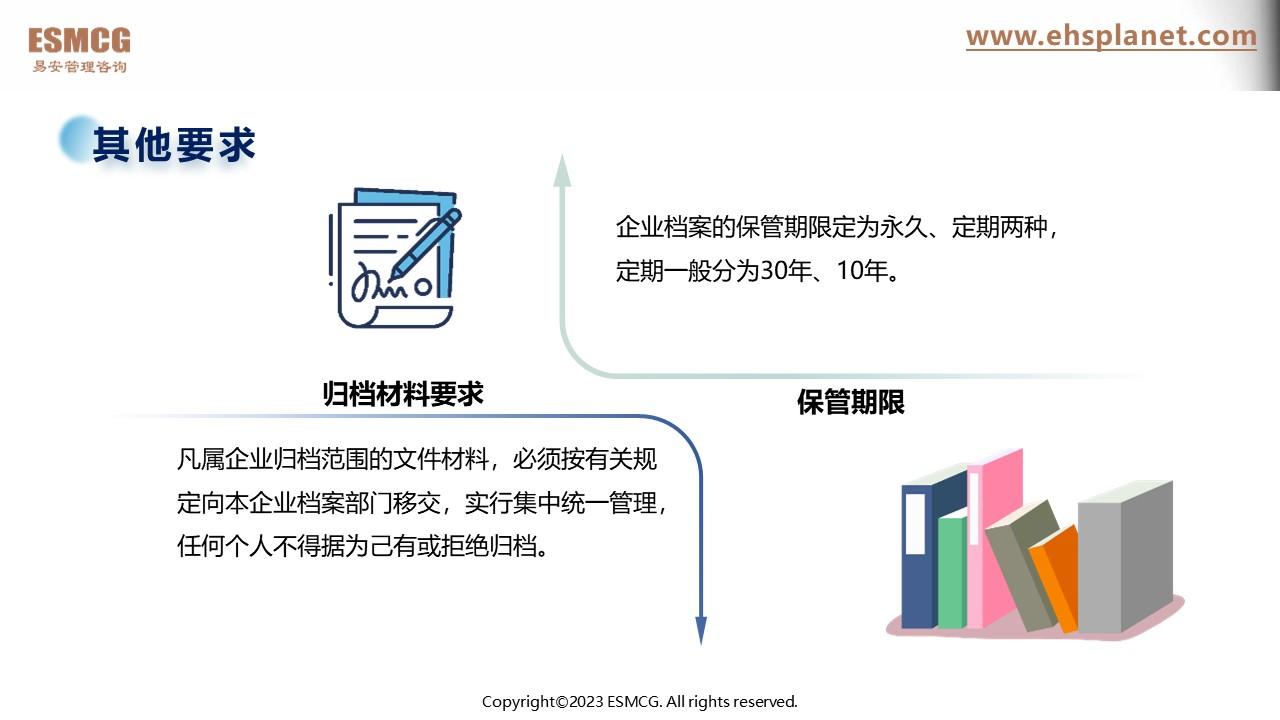 企业EHS文件材料归档范围和档案保管期限 - 知乎