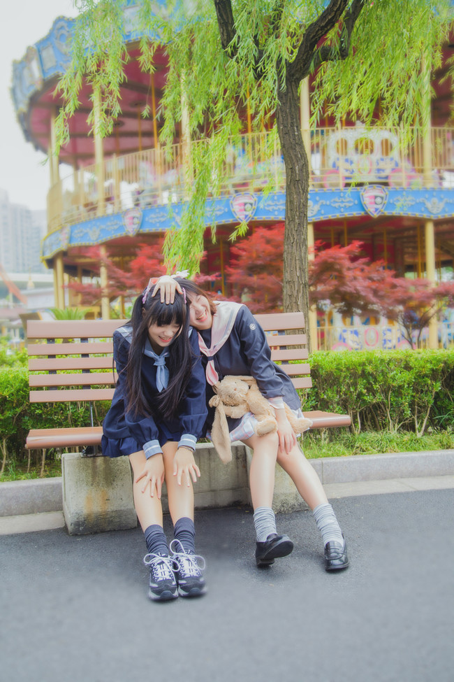 百合向jk制服精选妹子间的青涩恋爱物语