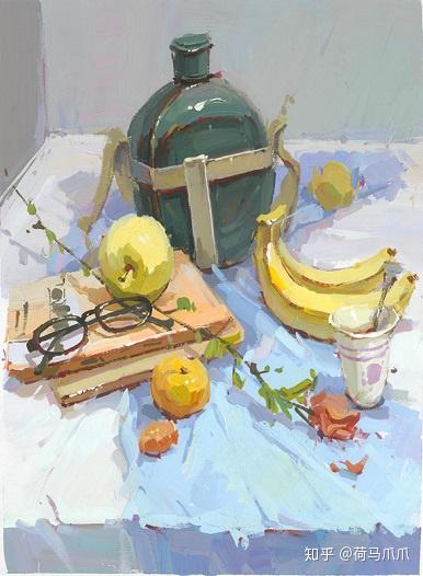 【色彩静物】从根本理解空间感,利用四个方法解决问题!