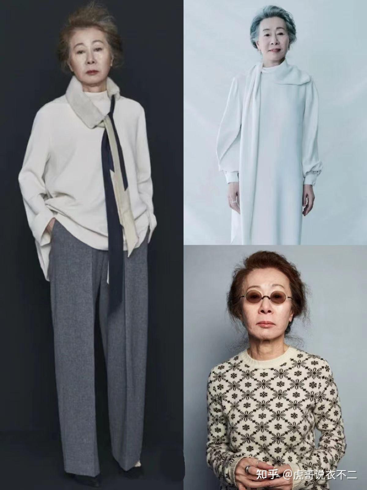 看两位70韩国奶奶的穿搭才真正理解时光从不辜负美人太美