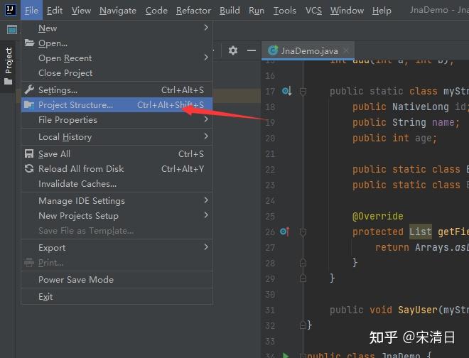 Java jna c linux 