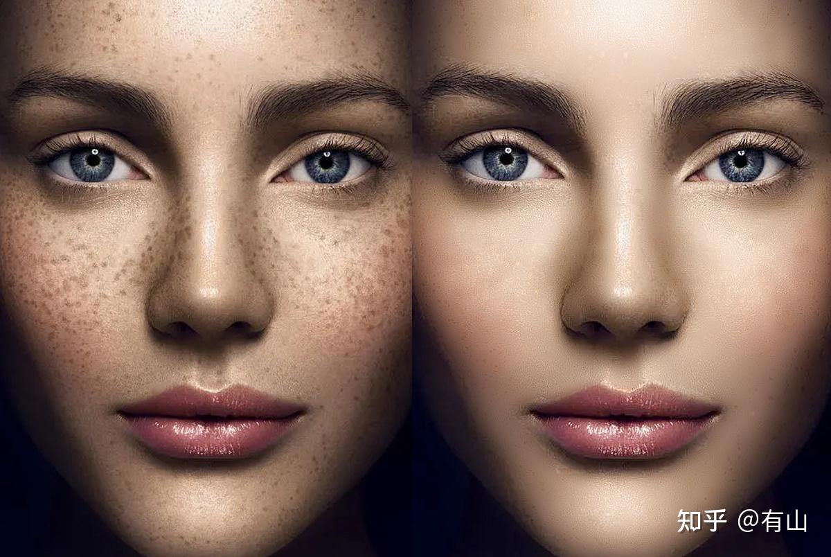 ps人像磨皮快速去除斑点的方法 - 知乎