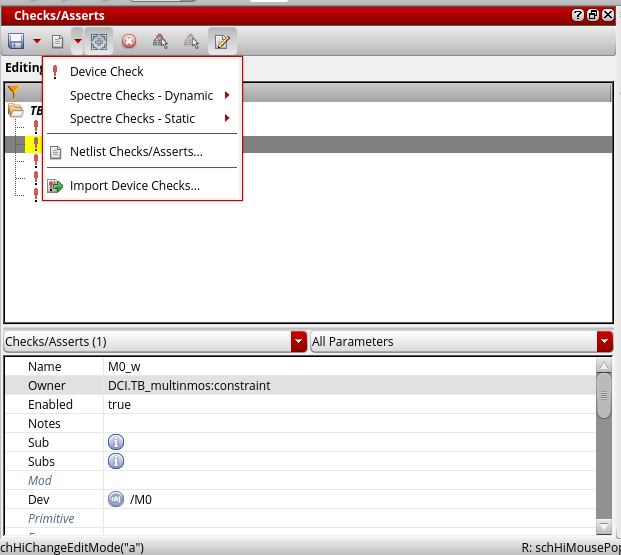 Virtuoso原理图设计检测Asserts/Checks 知乎