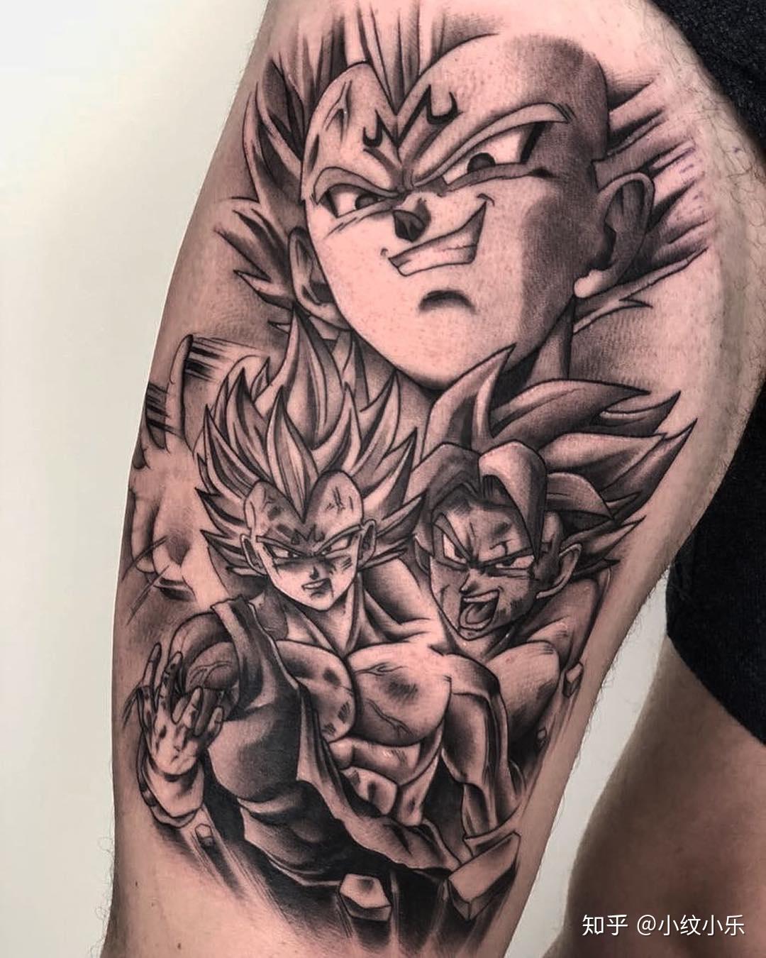 七龙珠的纹身一直都是会动的