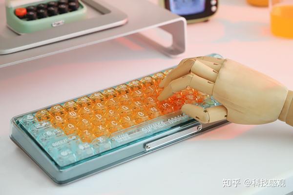 洛斐1%元气橙透明机械键盘，元气满满、精彩“橙”现 - 知乎