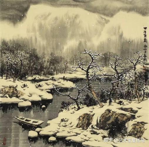 著名画家赵春秋百幅雪景山水画的魅力解读