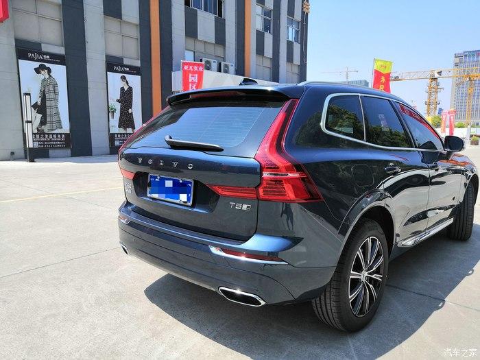 20款牛仔蓝沃尔沃xc60提车作业及音响升级